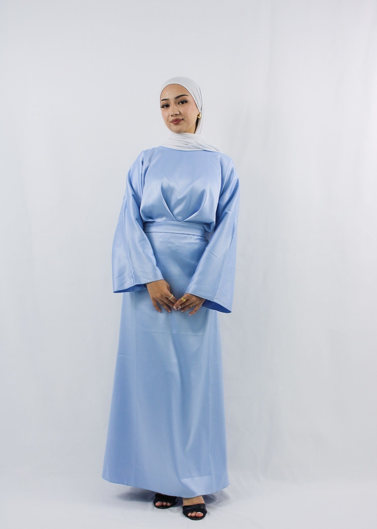 Kleid Dalia in Hellblau 