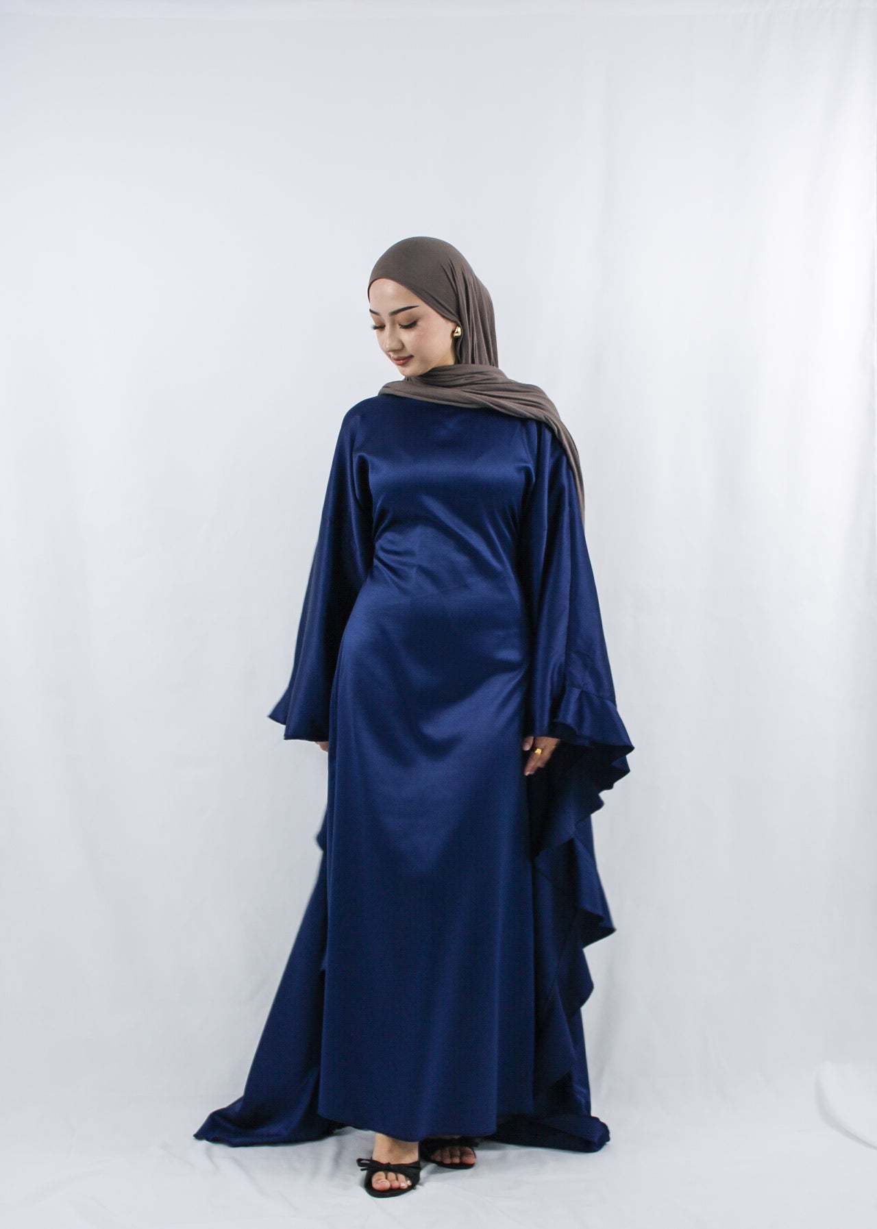 Abendkleid in Dunkelblau 